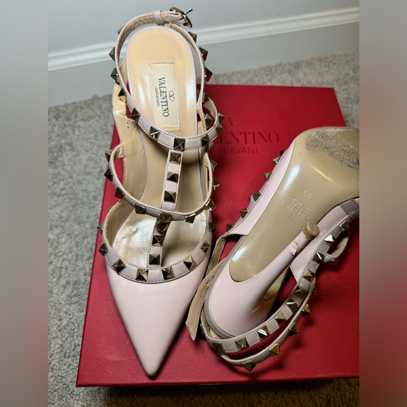 Valentino studded heel sandals - Picture 5 of 6